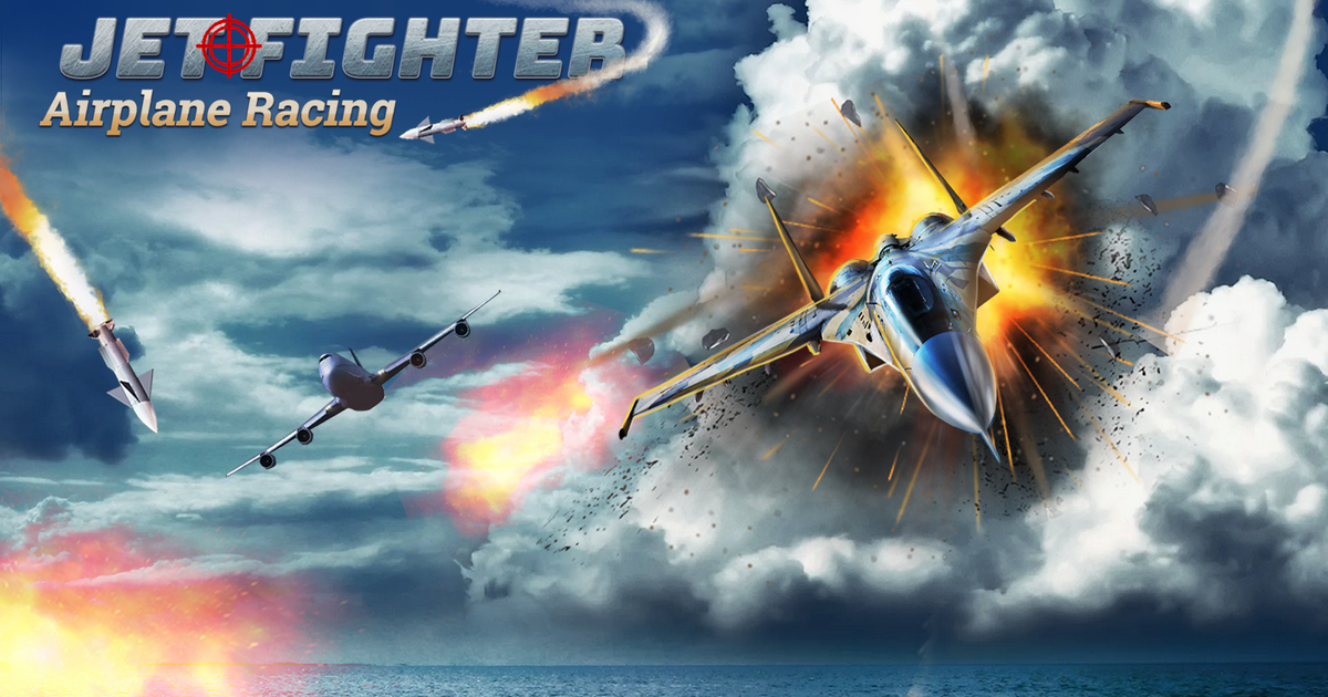 Jet Fighter Airplane Racing Cover