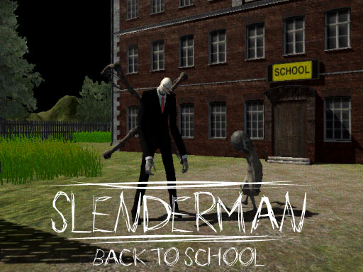 Slenderman Back to School Cover