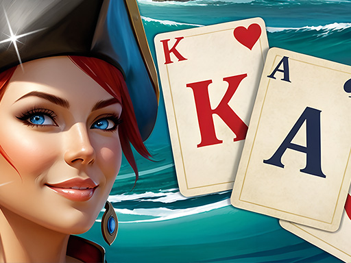 Solitaire Klondike - Treasure Island Cover