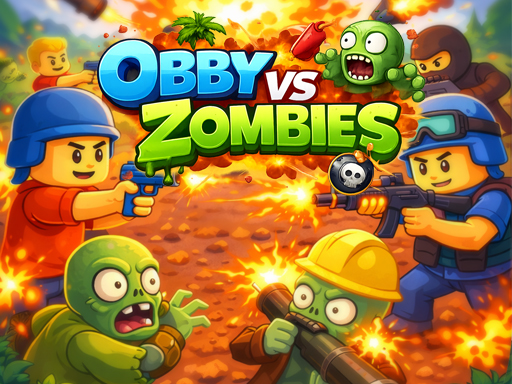 Obby vs Zombies Cover
