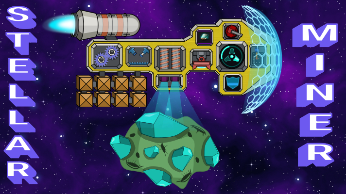 Stellar Mines: Space Miner Cover